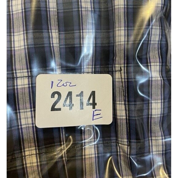 Banana‎ Republic Womens Size Small Blue Plaid Shirt Blazer Jacket Preppy Office - Picture 9 of 9